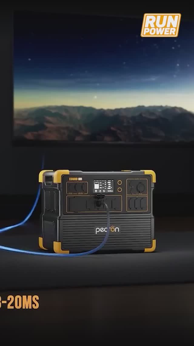 🏠 Не бойся отключений света! Pecron E3600LFP — твой надежный энергощит для дома! ⚡️ смотреть онлайн