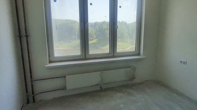 г. Видное, вид из квартиры на реку и лес смотреть онлайн