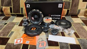 Установка компонентной акустики Dl Audio Python 165 Comp в задние двери Omoda C5