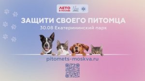 Фестиваль "Защити своего питомца" в Екатеринском парке | 30.08.2025