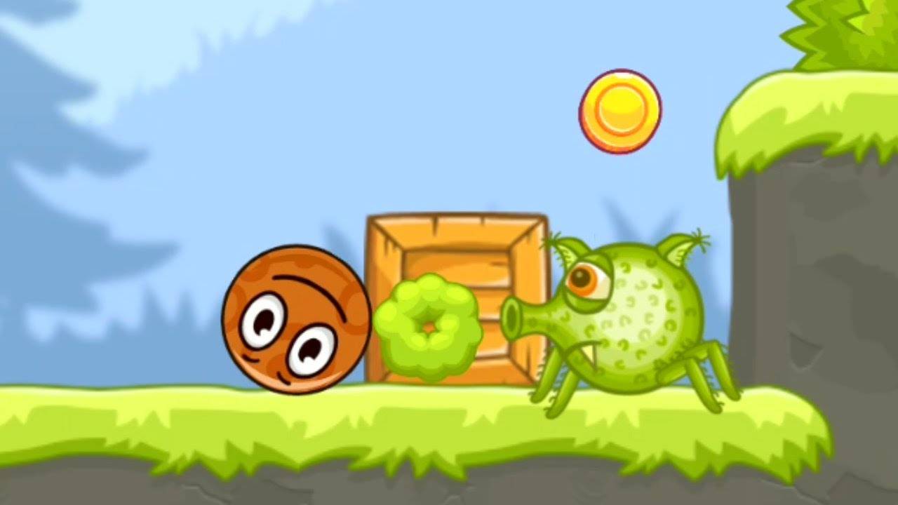Красный Шар в игре Bounce Ball 5 Уровни 91-95 смотреть онлайн