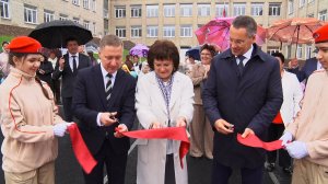 В школе № 2 состоялось открытие нового стадиона