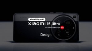 Знакомьтесь с дизайном Xiaomi 15 Ultra