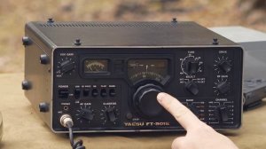 Yaesu FT-301. Проверка в полевых условиях. Радиосвязь, короткие волны, радиолюбители.