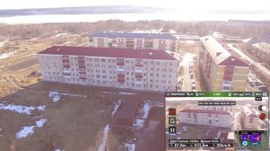 Облет домов (тестирование litchi)