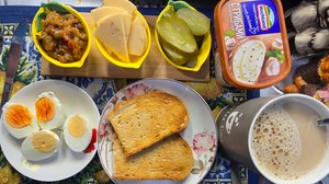 Турецкий завтрак ☕️Рубрика Готовим вместе 🧂 Мукбанг 🧇