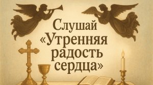 Слушай «Утренняя радость сердца»