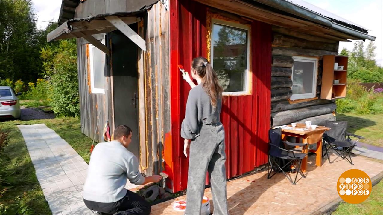 Старенький домик для новой дачи. Доброе утро. Суббота. Фрагмент выпуска от 06.09.2025