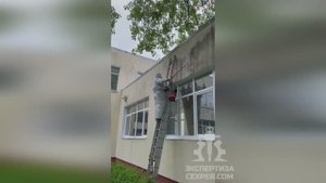 Удаление плесени и грибка на фасаде здания