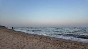 Первый морской закат осени. Мариуполь.