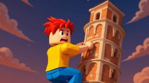 Подъем на Самую Высокую Башню в Roblox Без Единой Ошибки. Часть 1!