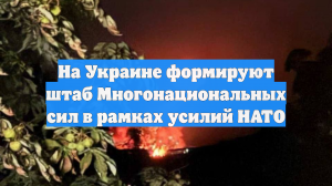На Украине формируют штаб Многонациональных сил в рамках усилий НАТО