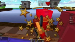 Bedwars gameplay [ new map ]