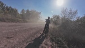 Велопрогулка за городом в последний день лета