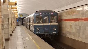 Наконец-то встретил Ема 502 на Кировско-Выборгской линии | Владимирская-Гражданский проспект