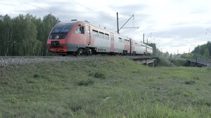 Рельсовый автобус РА2-079 сообщением Металлист (Павлово) - Нижний Новгород