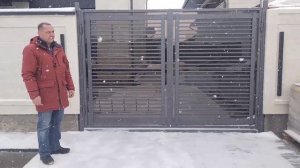 Hi-Tech ворота, калитка монолитный поликарбонат