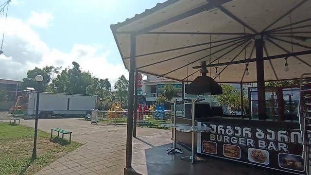 Прогулка по Уреки (Грузия, туристическая часть, ул Эквтиме Такаишвили, парк и набережная) 11.07.2025