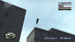 GTA San Andreas - Walkthrough - Unique Stunt Jump #50 - Calton Heights (San Fierro)