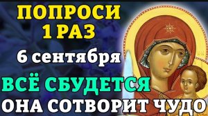 6 сентября ПОПРОСИ 1 РАЗ! ВСЁ СБУДЕТСЯ! Сильная молитва Богородице у иконы Петровская. Православие.☦