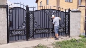 Модель №6. Ворота и калитка. 7 июля 2021 г.