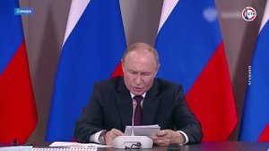 Владимир Путин провёл совещание по вопросам двигателестроения в Самаре