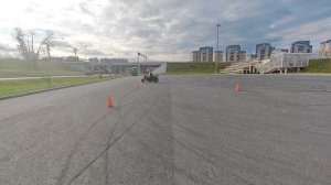 Gymkhana GP 2025 stage 5 / Григорьев Александр Yamaha MT-07 / heat 1