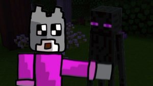 Масёк проходит майнкрафт (3 часть)(анимация)