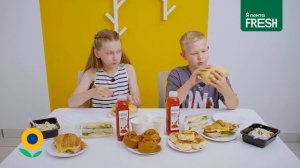 Дети пробуют готовую еду «Лента FRESH» и делятся своими впечатлениями. Посмотрите сами 🥰