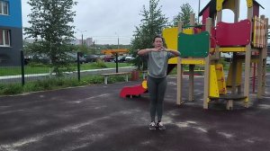 Гимнастика "Баланс 4-х стихий", выполняет Зиничева Марина, саранский коллектив МаЭД