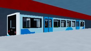 Robloxian Automatic Subway 1 - Twiggy Line (Red)
