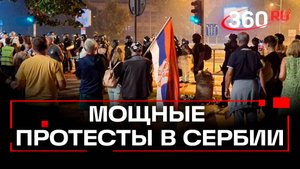 60 человек пострадали в результате столкновений в Сербии. Ранение получили ещё и 11 полицейских