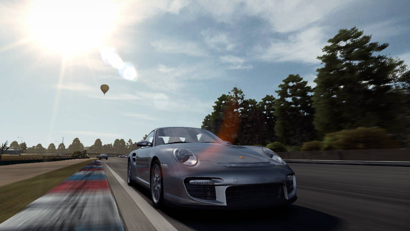 Porsche 911 GT2. Brno Circuit