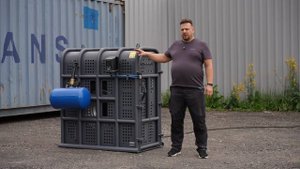 Защитная клеть NORDBERG 46TC12 для накачки грузовых колес. Обзор и стресс-тест