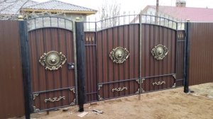 Модель №27. Ворота и калитка. 10 ноября 2021 г.