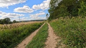 Покатушки на велосипеде. Совхоз Боровский. Лапшинка