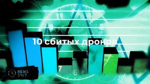10 украинских БПЛА уничтожены над тремя регионами РФ и Черным морем