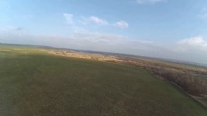 Проба полёта за крылом