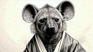 Медведище и гиена.