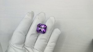 Аметист октагон 18*18 мм