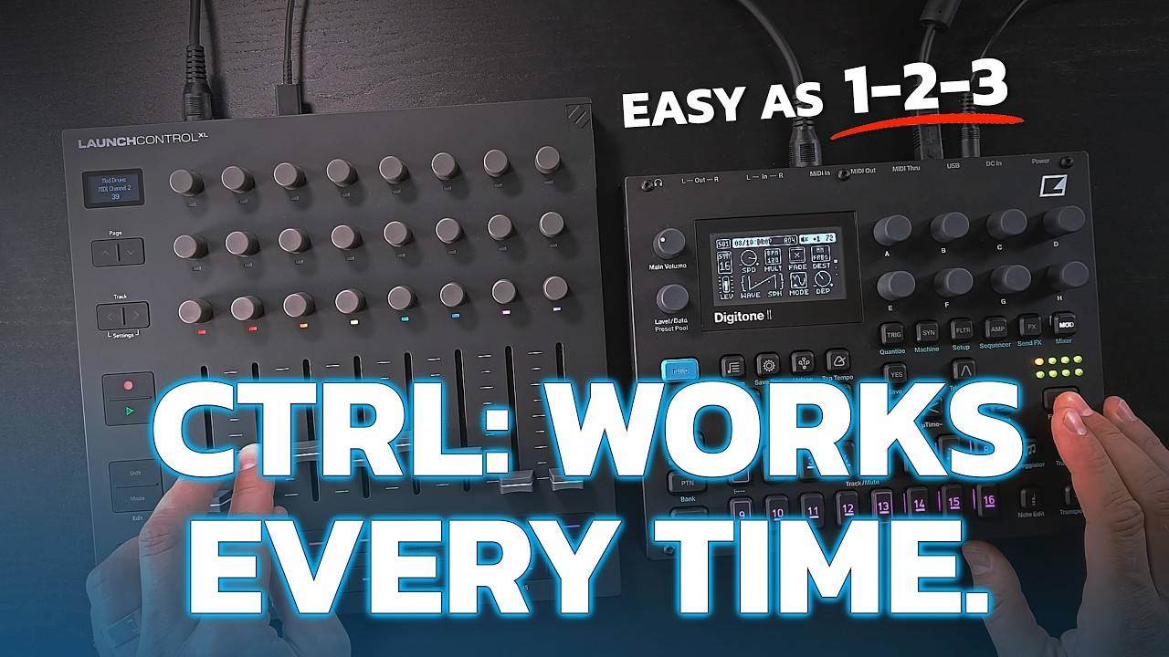 Elektron Digitone II + Novation Launch Control XL MK 3: One System for Every Jam