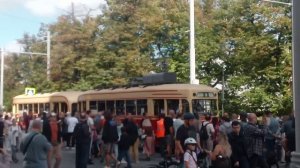 🎬 Парад ретротрамваев в Москве