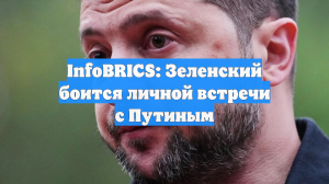 InfoBRICS: Зеленский боится личной встречи с Путиным