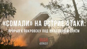 «Сомали» на острие атаки: прорыв к Покровску под шквальным огнём