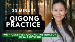 YT02-22 Цигун на каждый день с инструктором Misa Tsuyoshi. Цигун Весеннего Леса (Chunyi Lin)