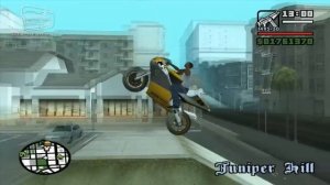 GTA San Andreas - Walkthrough - Unique Stunt Jump #45 - Juniper Hill (San Fierro)