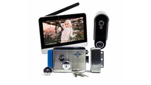 Беспроводной видеодомофон - комплект с замком SkyNet 900+AX091