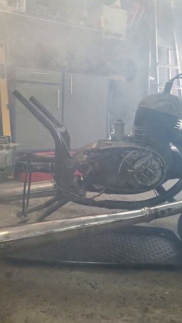 Мотор ЯВА 360 запуск после 30 лет простоя ч.2