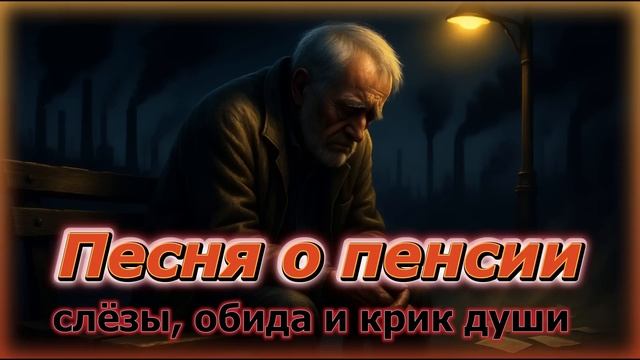 Песня о пенсии: слёзы, обида и крик души смотреть онлайн