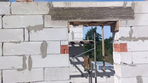 Этапы строительства дома на 188м² в поселке Янтарный Калининградской области от компании Амбер Хаус